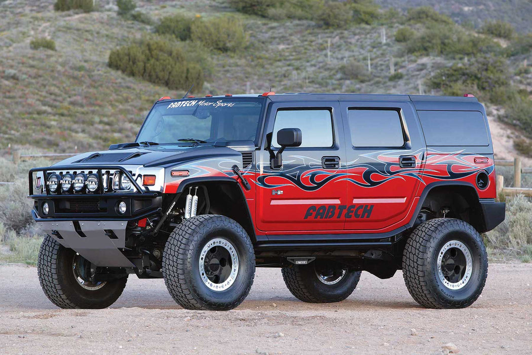 2003-08 Hummer H2 w/rear coils 6" lift kit
