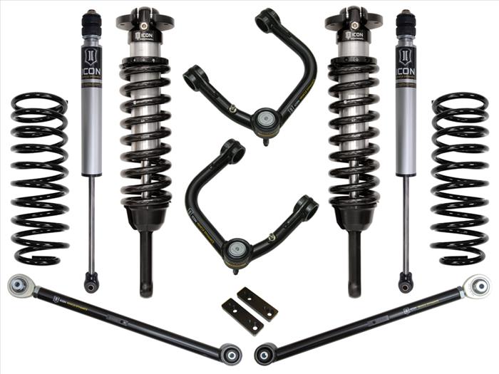 Toyota FJ Cruiser, 4Runner Stage 1-5 Coilover 3" Lift Kit