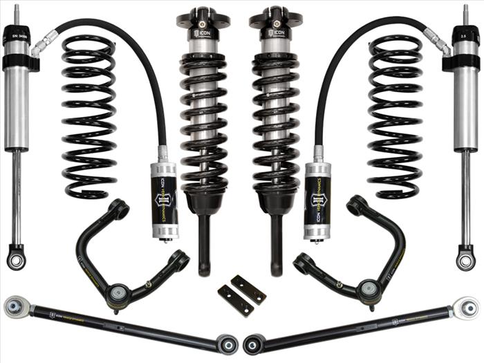 Toyota FJ Cruiser, 4Runner Stage 1-5 Coilover 3" Lift Kit