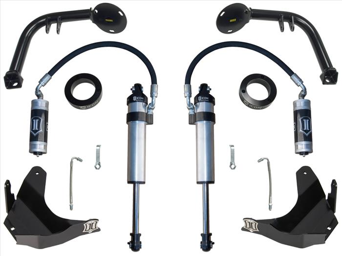 2016-Up 6-Lug Toyota Tacoma Stage1 S2 Secondary Shock System, VS 2.5 aluminum shocks