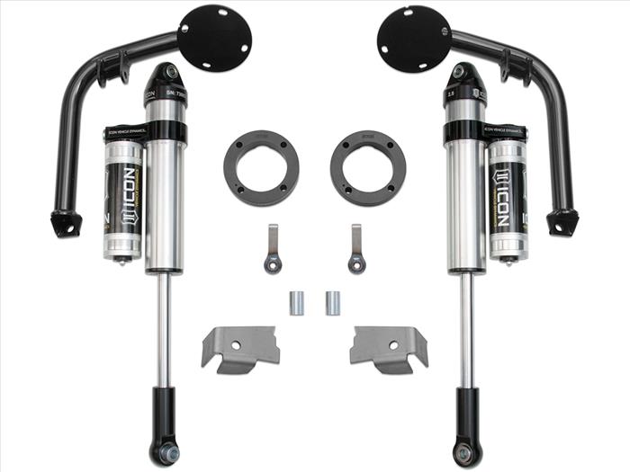2007-21 Toyota Tundra Stage1 S2 Secondary Shock System, VS 2.5 aluminum shocks
