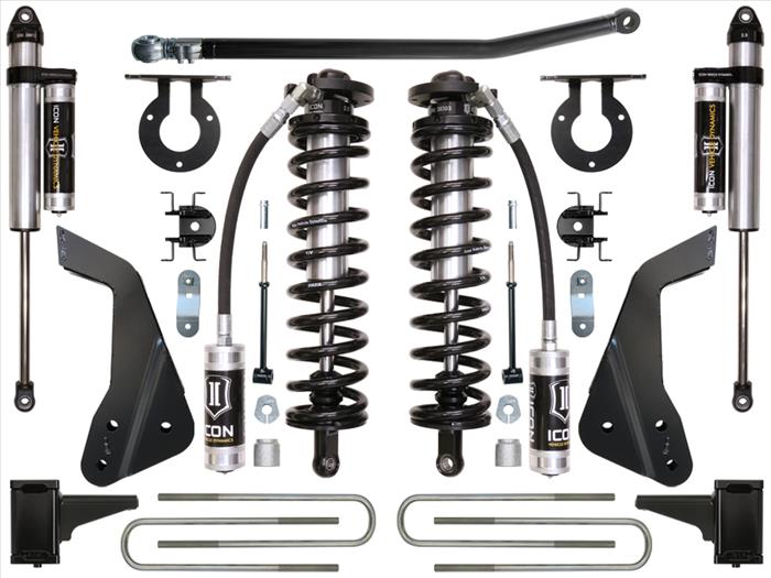 2005-07 4WD Ford F250, F350 Super Duty 4-5.5" Resi Coilover VS 2.0 Shocks