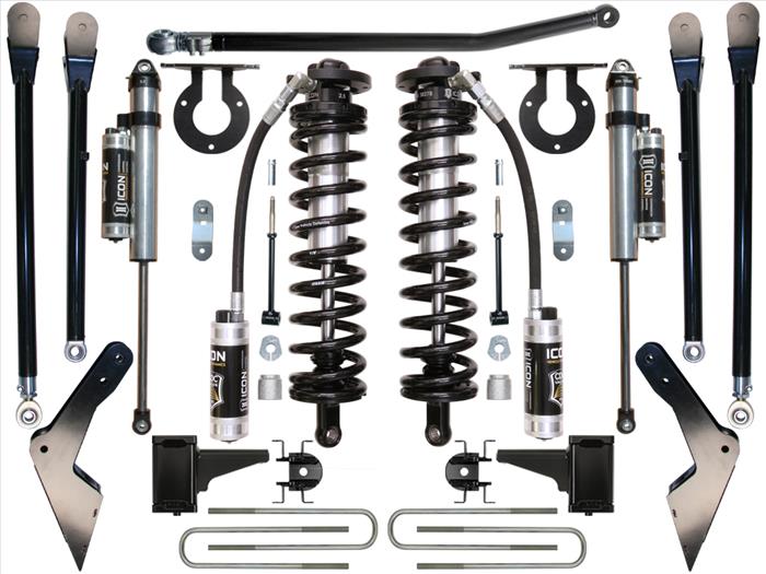 2005-07 4WD Ford F250, F350 Super Duty 4-5.5" Resi Coilover VS 2.0 Shocks