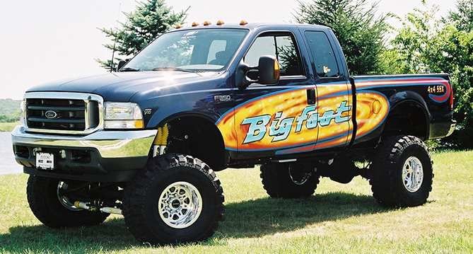 2000-04 4WD Ford F250, F350 Super Duty 6" lift kit