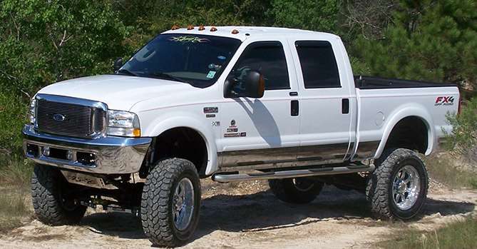 2000-04 4WD Ford F250, F350 Super Duty 8" lift kit
