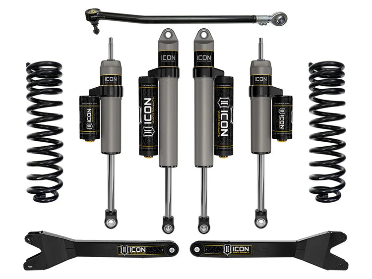 2.5" Coil Spring Radius Arm Leveling Kit 2020-26 4WD Diesel Ford F250, F350 Super Duty