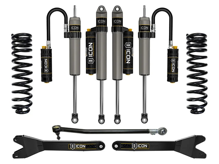 2.5" Coil Spring Radius Arm Leveling Kit 2020-26 4WD Diesel Ford F250, F350 Super Duty