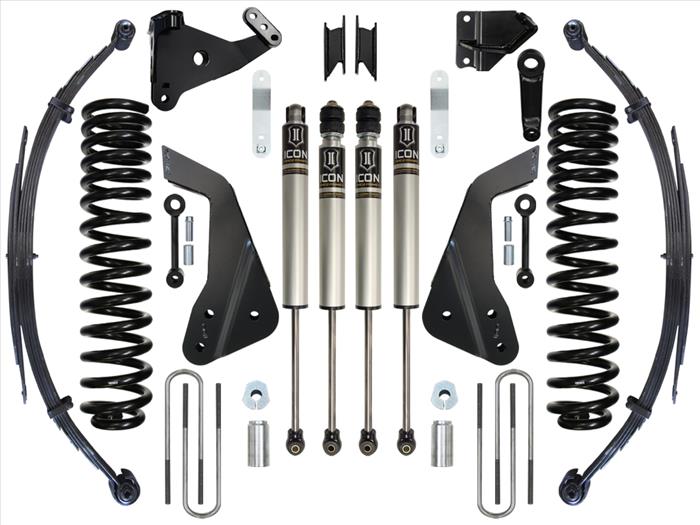 2008-10 4WD Ford F250, F350 Super Duty 7" lift kit, VS 2.0 shocks