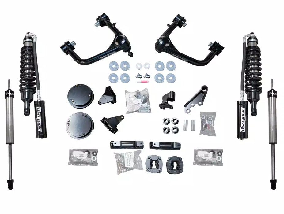 3" Ball Joint UCA DIRT LOGIC lift kit for 2022-25 Toyota Tundra by Fabtech