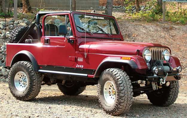 4" lift kit for 1982-86 Jeep CJ5, CJ7, CJ8 Scrambler 4WD