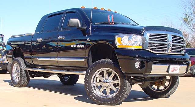 2003-05 4WD Dodge Ram 2500, 3500 Diesel 6" lift kit