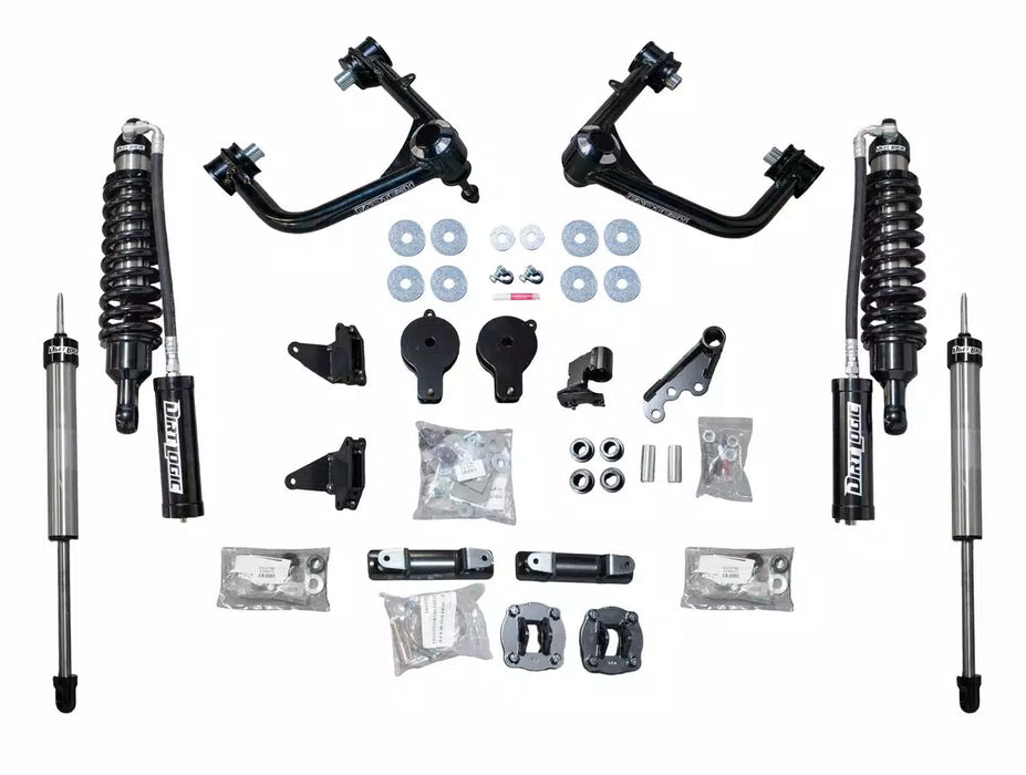 3" Ball Joint UCA DIRT LOGIC lift kit for 2022-25 Toyota Tundra by Fabtech