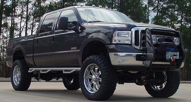 2005-07 4WD Ford F250, F350 Super Duty 6" lift kit