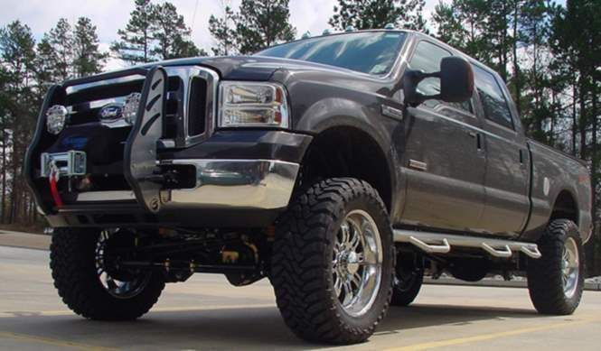 2005-07 4WD Ford F250, F350 Super Duty 6" lift kit