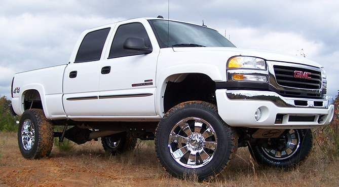 6" lift kit for 2001-10 Silverado, Sierra 2500HD, 3500, 3500HD