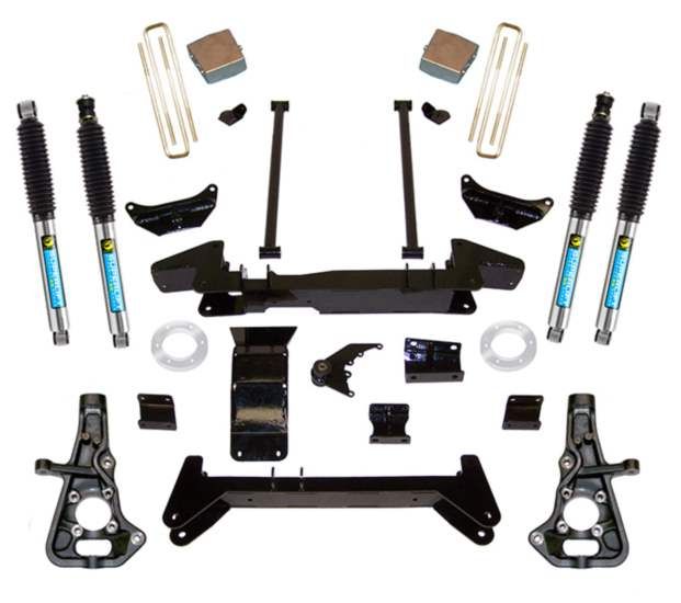 6" lift kit for 2001-10 Silverado, Sierra 2500HD, 3500, 3500HD