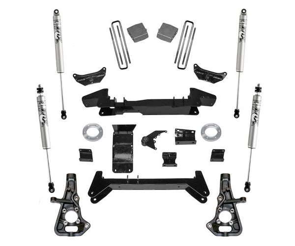 6" lift kit for 2001-10 Silverado, Sierra 2500HD, 3500, 3500HD