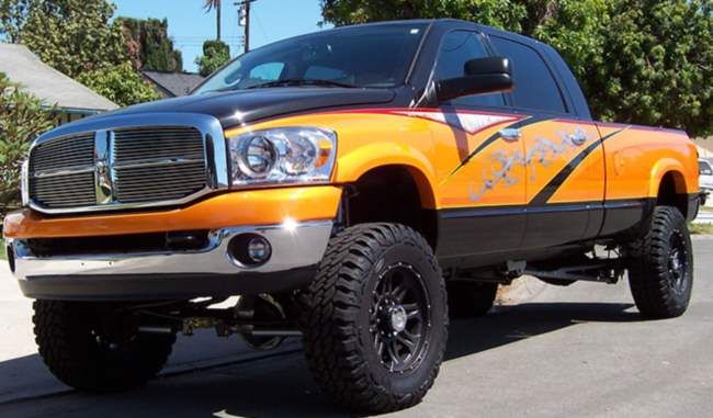 2007-08 4WD Dodge Ram 2500, 3500, 1500 Mega Cab Diesel 6" lift kit