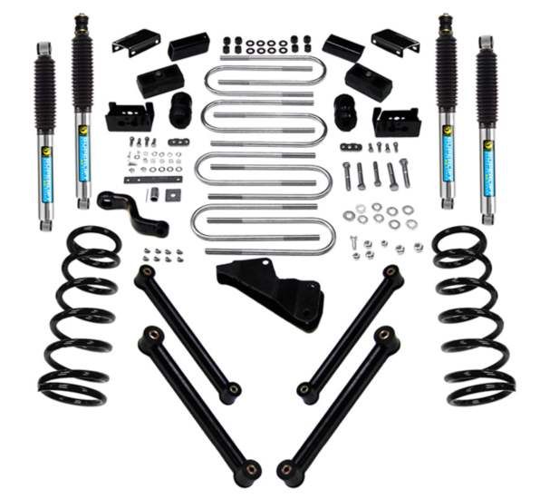 2007-08 4WD Dodge Ram 2500, 3500, 1500 Mega Cab Diesel 6" lift kit