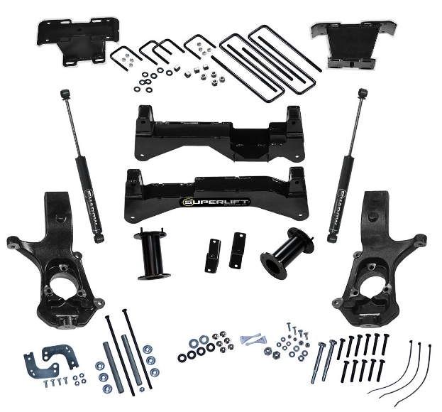 2007-16 2WD Silverado, Sierra 1500 8" lift kit