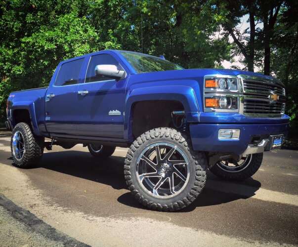 8" lift kit for 2007-18 Silverado, Sierra 1500 4WD