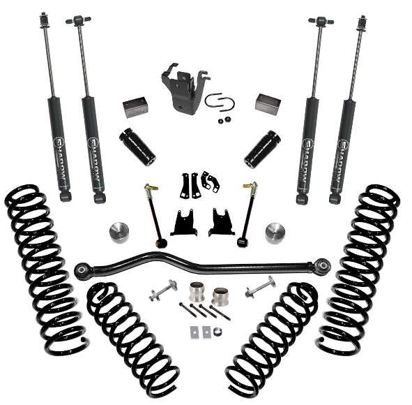 2012-18 Jeep Wrangler JK, Rubicon 2-Door STANDARD 4" lift kit