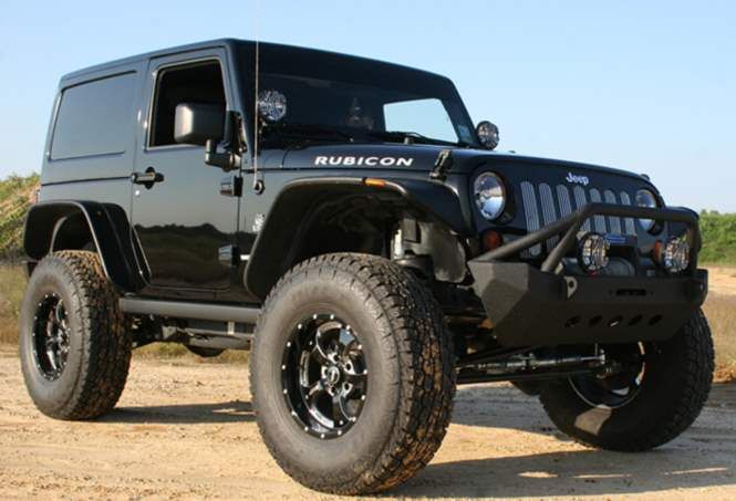 2012-18 Jeep Wrangler JK, Rubicon 2-Door STANDARD 4" lift kit