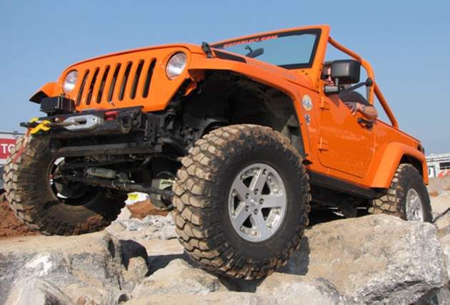 2012-18 Jeep Wrangler JK, Rubicon 2-Door STANDARD 4" lift kit