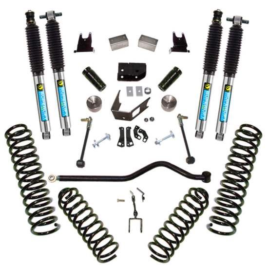 2012-18 Jeep Wrangler JK, Rubicon 2-Door STANDARD 4" lift kit