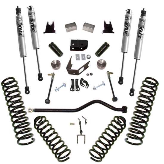 2012-18 Jeep Wrangler JK, Rubicon 2-Door STANDARD 4" lift kit