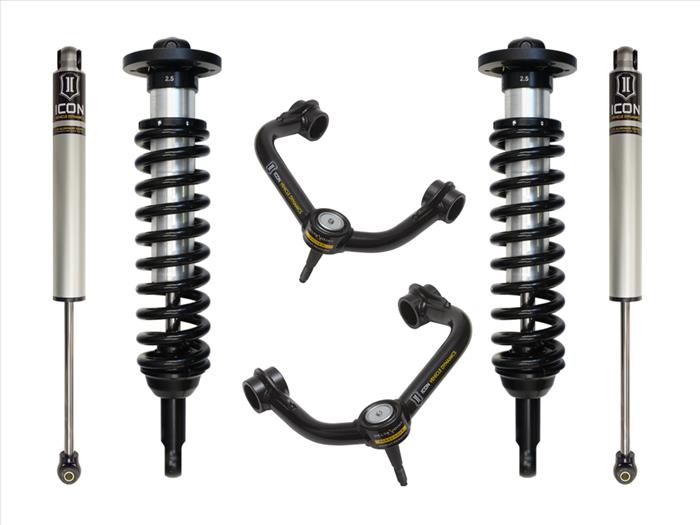2009-13 4WD Ford F150 0-3" Stage 1-5 Coilover leveling kits