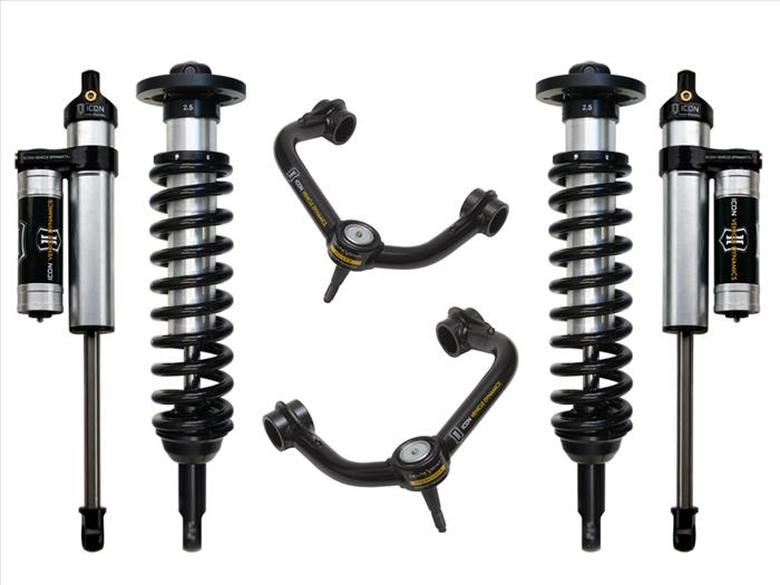 2009-13 4WD Ford F150 0-3" Stage 1-5 Coilover leveling kits