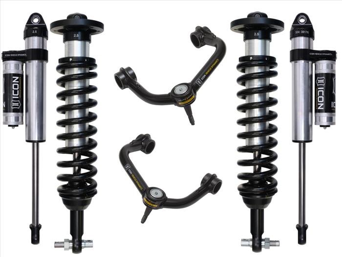 2015-20 4WD Ford F150 0-3" Stage 1-5 Coilover leveling kits