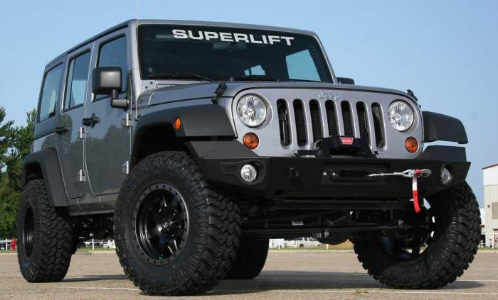 2007-18 Jeep Wrangler JK Unlimited 2.5" lift kit