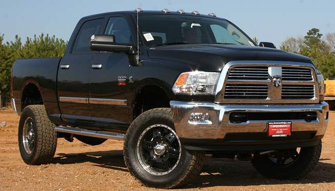 2010-13 4WD Dodge Ram 2500, 3500 Diesel 4" lift kit