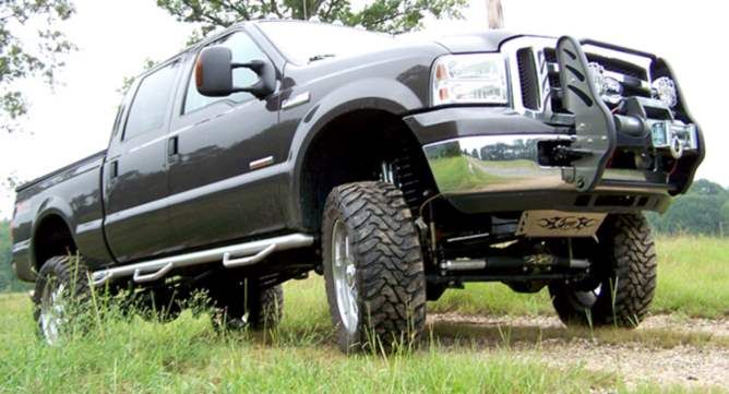 2005-07 4WD Ford F250, F350 Super Duty 8" lift kit