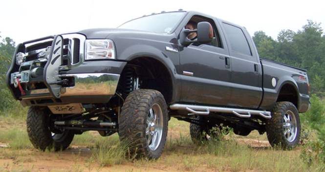 2005-07 4WD Ford F250, F350 Super Duty 8" lift kit