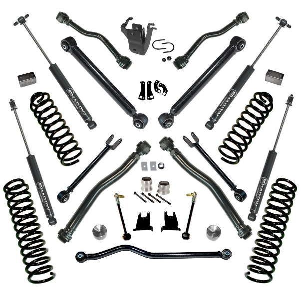 2007-18 Jeep Wrangler JK, Rubicon 2-Door REFLEX 4" lift kit