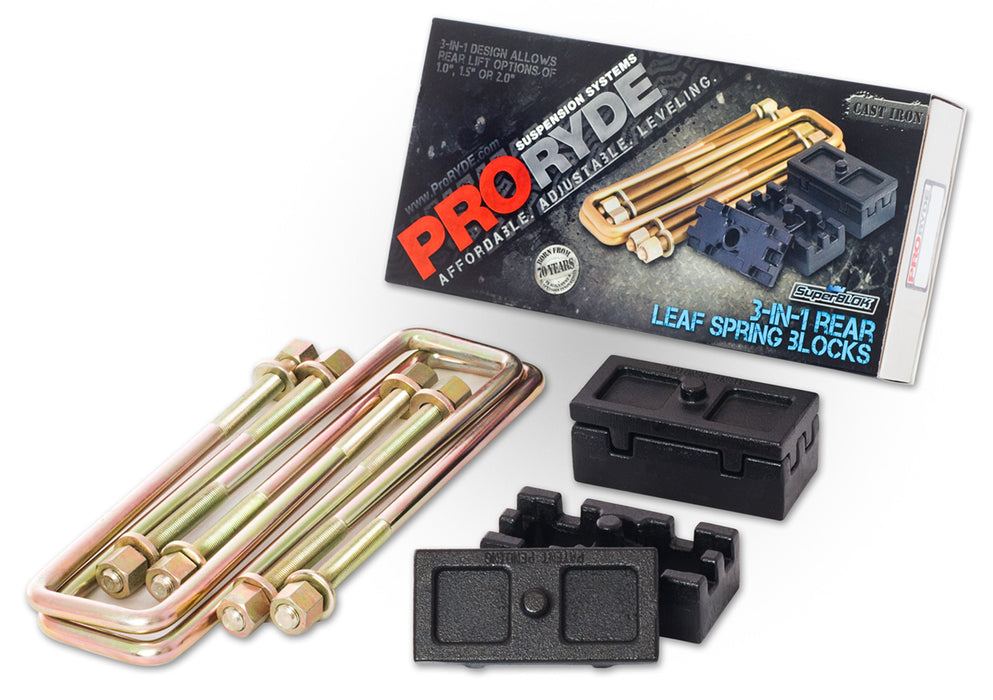 2015-Newer 2&4WD Chevy Colorado, GMC  1"-2" adjustable rear block kit