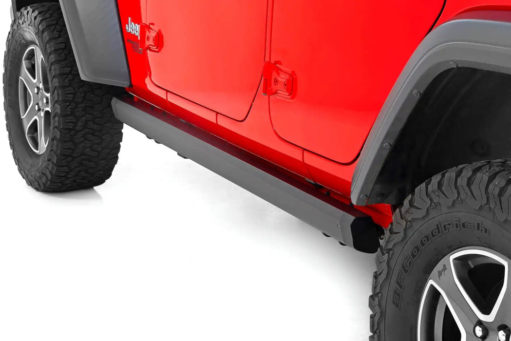 2018-24 4WD Jeep Wrangler JL 4 Door Power Running Boards