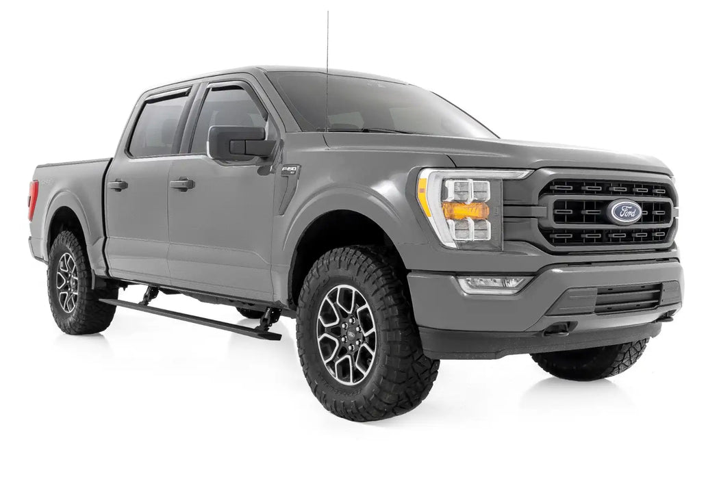 2015-24 2&4WD Ford F150; 2017-24 F250, F350 Running Boards
