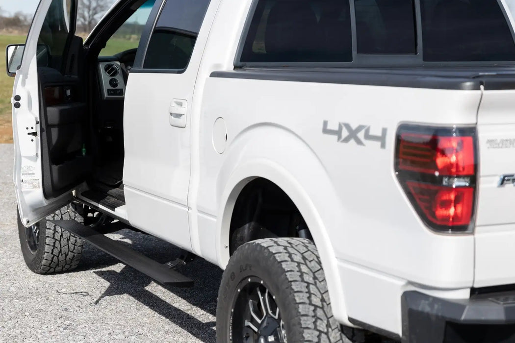 2009-14 2&4WD Ford F150, 2010-14 Raptor Power Running Boards