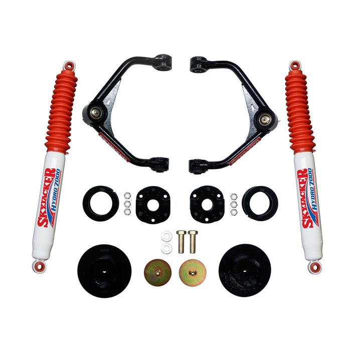 2012-18 4WD Ram 1500, 2019-24 Classic 3" UCA strut spacer lift kit, Hydro shocks