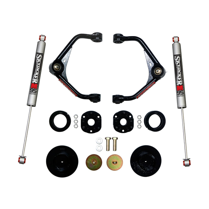 2012-18 4WD Ram 1500, 2019-24 Classic 3" UCA strut spacer lift kit, Hydro shocks