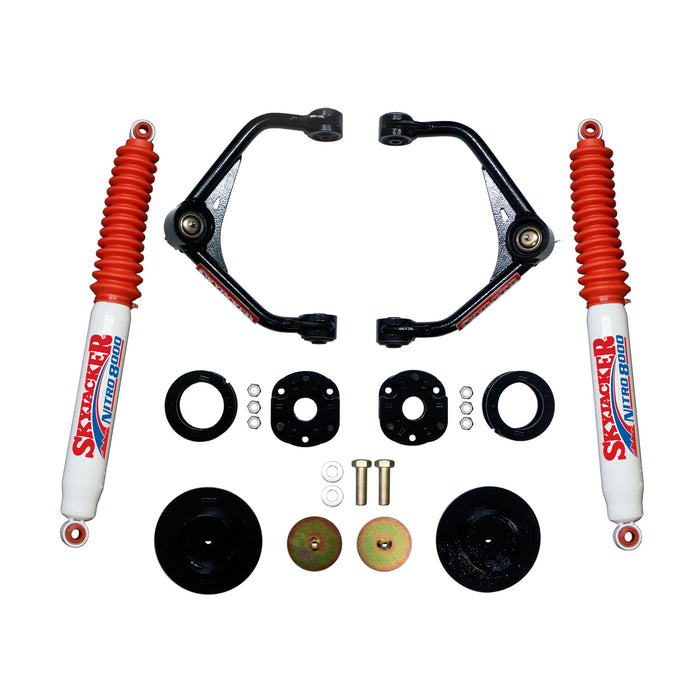 2012-18 4WD Ram 1500, 2019-24 Classic 3" UCA strut spacer lift kit, Hydro shocks