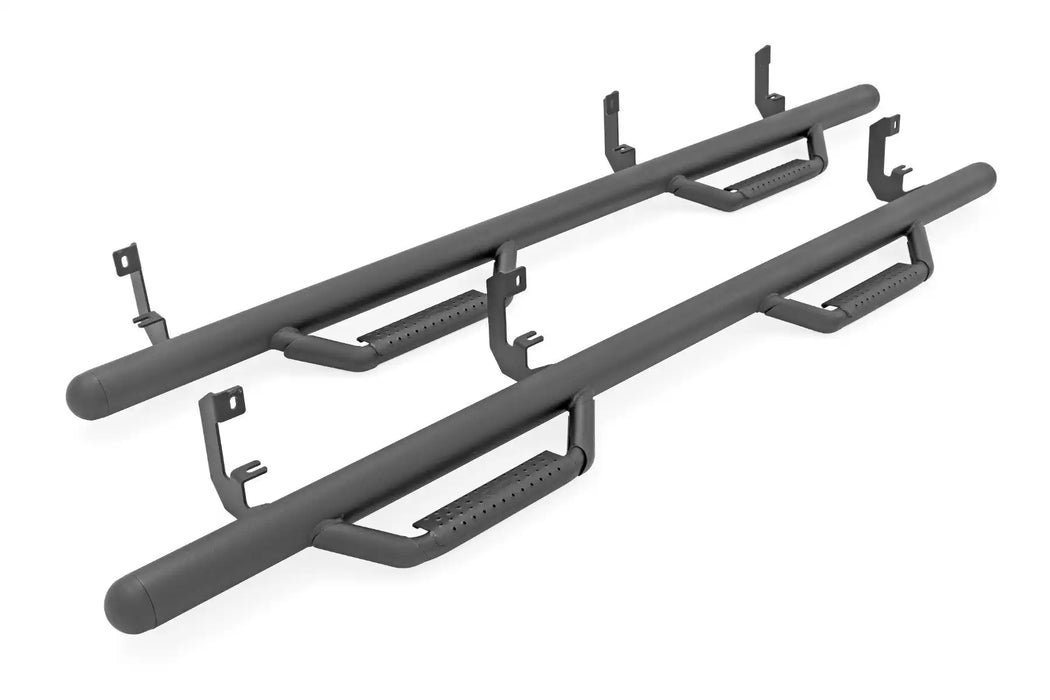 2019-24 2&4WD Silverado, Sierra 1500, 2500HD Crew Cab (All beds) Wheel to Wheel Nerf Steps