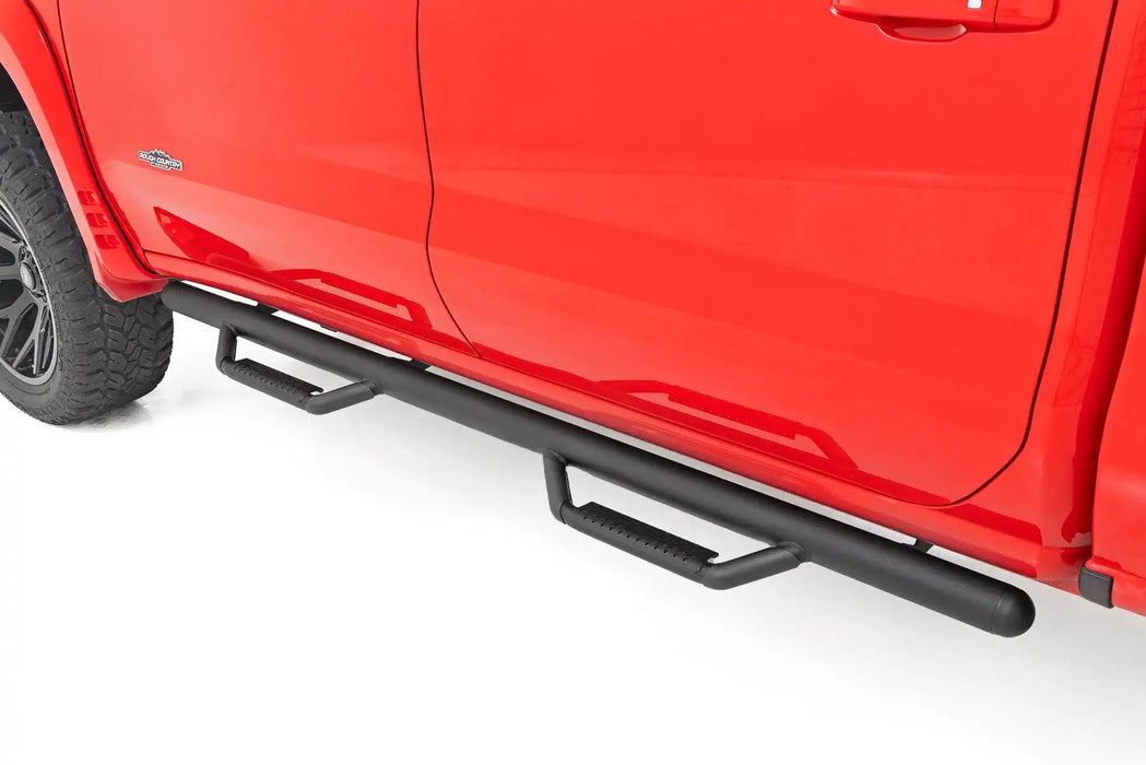2019-24 2&4WD Silverado, Sierra 1500, 2500HD Crew Cab (All beds) Wheel to Wheel Nerf Steps