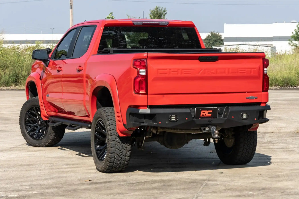 2019-24 2&4WD Silverado, Sierra 1500, 2500HD Crew Cab (All beds) Wheel to Wheel Nerf Steps