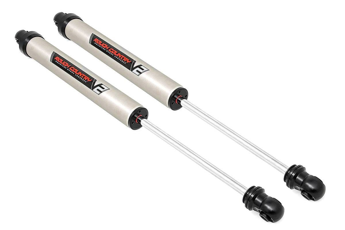 ROUGH COUNTRY V2 MONOTUBEショック　リア用　2本のみ Rough Country V2 Monotube Shocks, Pair — Rocky Mountain Suspension