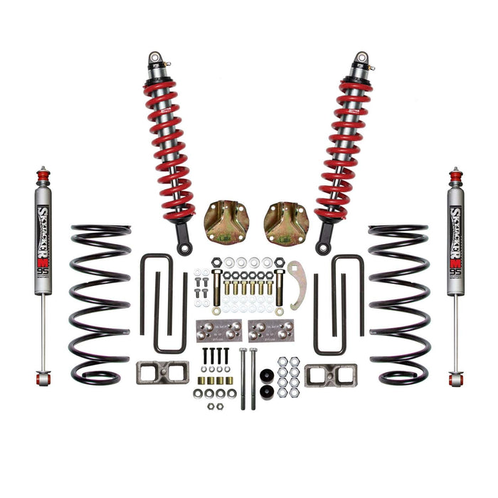3" Coilover lift kit 2016-23 6-Lug Toyota Tacoma, Prerunner, Monotube shocks